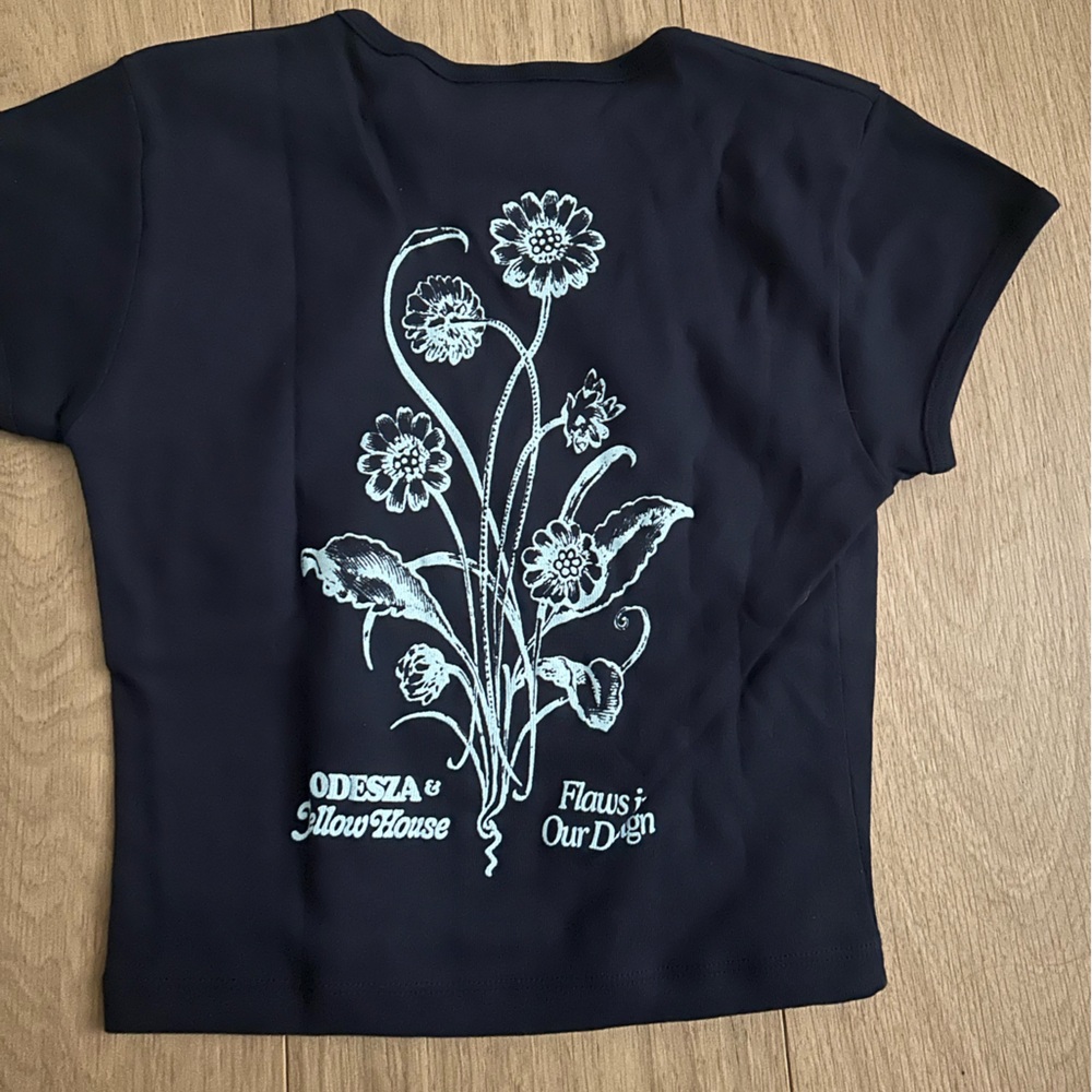 Women’s ODESZA x Yellowhouse women’s crop tee